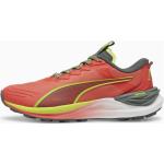 Rote Puma Electrify Nitro Trailrunning Schuhe aus Mesh für Damen Größe 38 