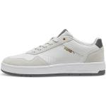 PUMA Erwachsene Court Classic Suede Sneakers 42.5Feather Gray Cool Light Gold
