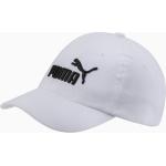 Weiße Bestickte Puma Basecaps für Kinder & Baseball-Caps für Kinder aus Baumwolle für den für den Winter 