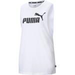 Weiße Puma bluesign Nachhaltige Damenmuskelshirts & Damenachselshirts mit Cutwork aus Baumwolle Größe M 