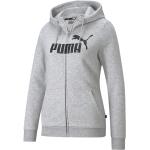 Graue Puma Herrenhoodies & Herrenkapuzenpullover aus Jersey mit Kapuze Größe XL 