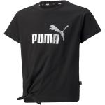 Schwarze Sportliche Puma Kinder T-Shirts Größe 128 