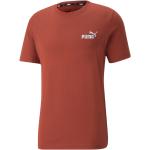 Reduzierte Rote Puma T-Shirts aus Baumwolle für Herren Größe M 