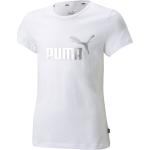 Weiße Casual Puma Essentials Kinder T-Shirts Größe 104 