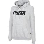 Reduzierte Graue Puma Essentials Damenhoodies & Damenkapuzenpullover Größe XS für den für den Herbst 