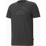 Graue Puma Essentials T-Shirts für Herren Größe XL 