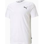 Reduzierte Weiße Puma Essentials T-Shirts aus Jersey für Herren Größe XXL 