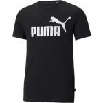 Schwarze Puma Essentials Kinder T-Shirts aus Jersey für Jungen Größe 152 