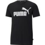Schwarze Puma Essentials Kinder T-Shirts aus Baumwolle für Jungen Größe 104 