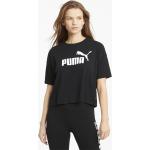 Reduzierte Schwarze Puma Essentials T-Shirts aus Jersey für Damen Größe XXL 