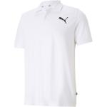 Reduzierte Weiße Sportliche Puma Essentials Katzen-Shirts mit Katzenmotiv aus Baumwolle für Herren Größe L 