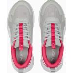 Pinke Low Sneaker mit Klettverschluss aus Mesh leicht für Kinder Größe 38 