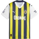 PUMA Fenerbahçe S.K. 23/24 Heimtrikot Teenager | Weiß | Größe: 128 Medieval Blue-Blazing Yellow-PUMA White 772001_01_128