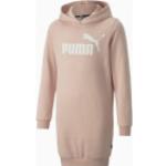 Pinke Sportliche Puma Essentials Freizeitkleider für Kinder aus Baumwolle für Mädchen Größe 128 