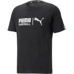 Schwarze Puma T-Shirts aus Baumwolle für Herren Größe L 