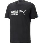 Schwarze Puma T-Shirts aus Baumwolle für Herren Größe XL 