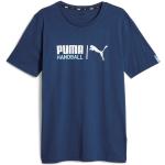 Blaue Puma T-Shirts für Herren Größe M 