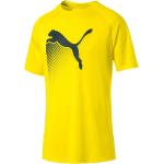 Gelbe Puma Yellow Katzen-Shirts mit Katzenmotiv für Herren 