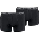 PUMA Herren Basic Boxer 2P Unterwäsche, schwarz (Black), M