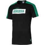 Schwarze Puma Borussia Mönchengladbach Katzen-Shirts mit Katzenmotiv für Herren Größe S 