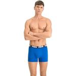 PUMA Herren Bodywear Basic 2p Boxer Shorts, True Blue, XL EU