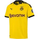 PUMA Herren BVB Home Shirt Replica with Ev Trikot, Cyber Yellow Black, L