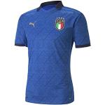 PUMA Herren FIGC Home Shirt Authentic Trikot, Team Power Blue-Peacoat, XL
