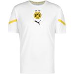 Puma, Herren, Fussballtrikot, Borussia Dortmund Pre-Match Trikot Herren (M), Weiss, M