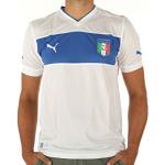 PUMA Herren Fußballtrikot Italia Away Replica, White, S, 740357 02