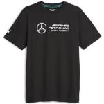 Schwarze Puma Mercedes AMG Petronas Katzen-Shirts mit Katzenmotiv für Herren Größe XXL 