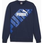 Himmelblaue Puma Herrensweatshirts Größe L 