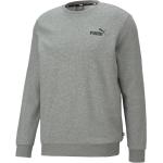 Graue Melierte Puma Essentials Herrensweatshirts Größe 4 XL 
