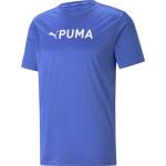 Himmelblaue Puma Fit T-Shirts für Herren Größe XL 