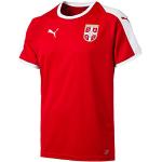 PUMA Herren Serbia Home Shirt SS Replica Trikot, Red White, L