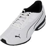 Puma Herren Sportschuhe 378246 - Flexible Sneaker mit Gummilaufsohle - Bequeme atmungsaktive Laufschuhe - Fitness Halbschuhe für Männer - Elegante Freizeitschuhe White-PUMA Black UK8,5 - EU42,5