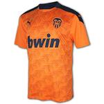PUMA Herren VCF Away Shirt Replica T, Vibrant Orange-Peacoat, XL