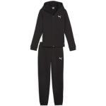 PUMA Hooded Sweat Suit TR cl G, Mädchen Trainingsanzug, PUMA Black, 673586
