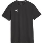 Schwarze Kurzärmelige Puma dryCell T-Shirts mit Basketball-Motiv für Herren Größe 4 XL 