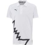 Weiße Puma Team Herrenpoloshirts & Herrenpolohemden Größe M 