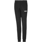 PUMA Jogginghose »Essentials Mädchen Fleece Sweatpants mit Bündchen«, schwarz