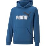 Blaue Streetwear Puma Bio Kinderhoodies & Kapuzenpullover für Kinder aus Jersey Größe 152 