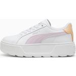 PUMA Karmen L Sneakers Teenager Schuhe | Weiß | Größe: 38 PUMA White-Grape Mist-PUMA Silver