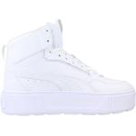 Weiße Puma Karmen Rebelle High Top Sneaker & Sneaker Boots für Damen Größe 39 