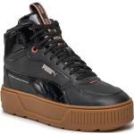 Schwarze Puma Karmen Rebelle High Top Sneaker & Sneaker Boots für Damen 