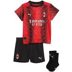 PUMA Jugendliche AC Milan 23/24 Heimtrikot Kit 74For All Time Red Black