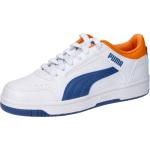 Reduzierte Orange Puma Rebound JOY Low Sneaker für Kinder Größe 38 mit Absatzhöhe bis 3cm 