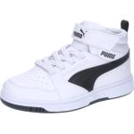 Schwarze Puma Rebound High Top Sneaker & Sneaker Boots für Kinder Größe 34,5 mit Absatzhöhe bis 3cm 