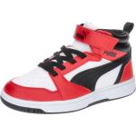 Reduzierte Rote Puma Rebound High Top Sneaker & Sneaker Boots für Kinder Größe 29 mit Absatzhöhe bis 3cm 