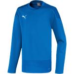 Reduzierte Blaue Puma teamGOAL Kindersweatshirts aus Polyester für Jungen Größe 164 