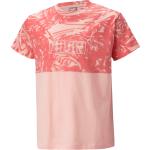 Reduzierte Rosa Puma Kinder T-Shirts aus Baumwolle für Jungen Größe 152 für den für den Sommer 